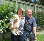 Karen & Grant with&nbsp;Louie